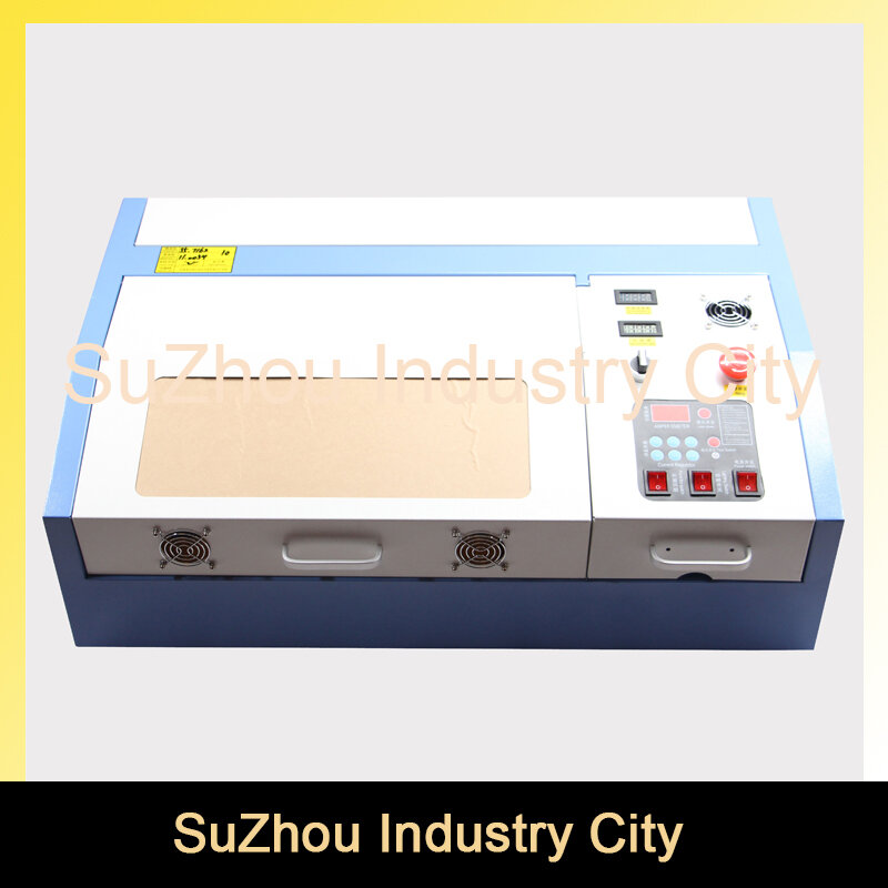 Máquina de grabado láser Mini CO2, 110V, 220V, 40W, 200x300mm, máquina cortadora de grabado láser 3020 con USB Sport