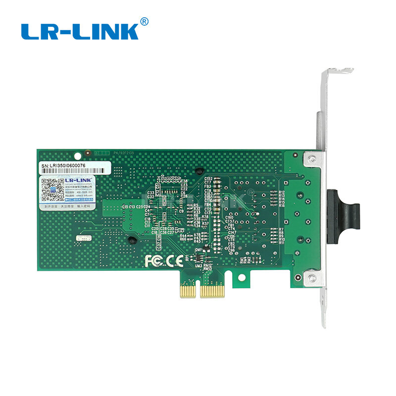 LR-LINK 9250pf 1000mb pci-e fibra óptica lan adaptador gigabit ethernet placa de rede controlador desktop intel i350 nic