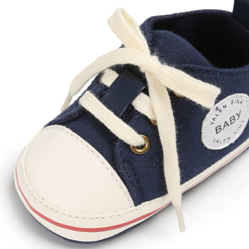 2019 buty dziecięce dziecięce buciki dziecięce Tollder Canvas buty sznurowane dziewczynek Sneaker Prewalker 0-18M
