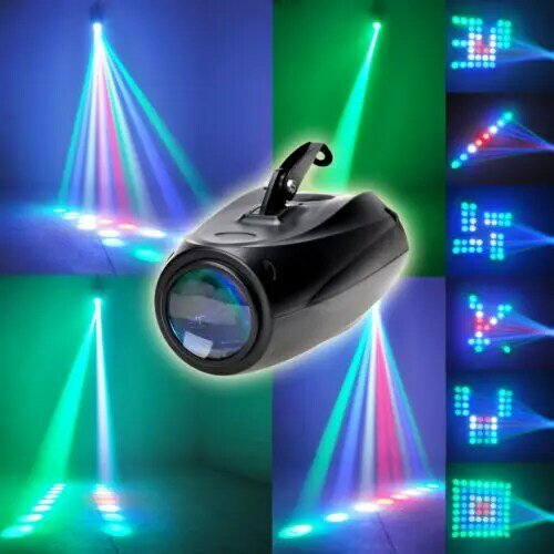 Erstaunliche Auto/Sound Aktive 64 LEDs RGBW Licht Disco licht Club Party Zeigen Hunderte von Mustern Dj Bar Hochzeit bühne Party Lichter