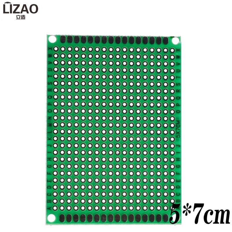 9x15 8x12 7x9 6x8 5x7 4x6 3x7 2x8 cm duplo lado protótipo diy universal circuito impresso pcb placa protoboard para arduino