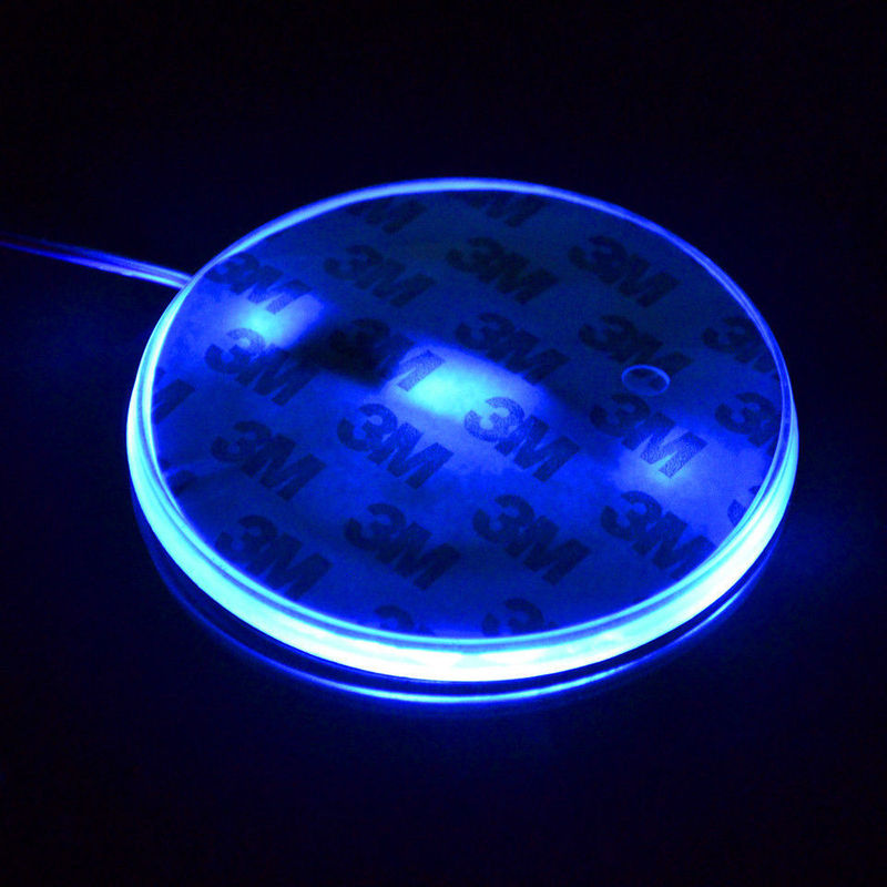 82mm Blau Emblem LED Hintergrund Licht für E39 E46 3 5 7 Serie X3 X5 X6