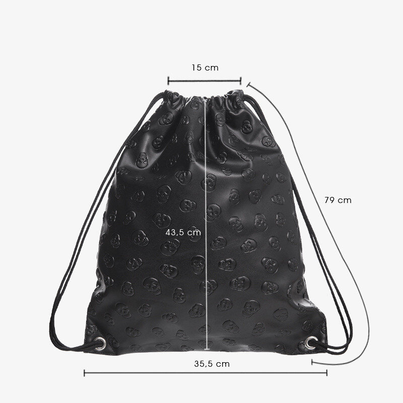 Geometrische PU Lederen стоянки Vrouwen шнурок сумка для путешествий, 1 шт.; Rugzakken; Однотонные Роскошные модные Новый стиль сумки большое пространство