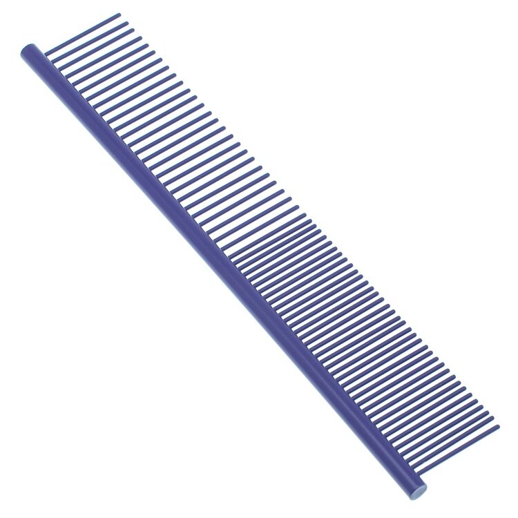 19CM*3.5CM Pet Dog Comb Professional Hair Trimmer Comb Stainless Steel Dog Grooming Comb Shedding Cat Hair Cleaning Tool LZN0016