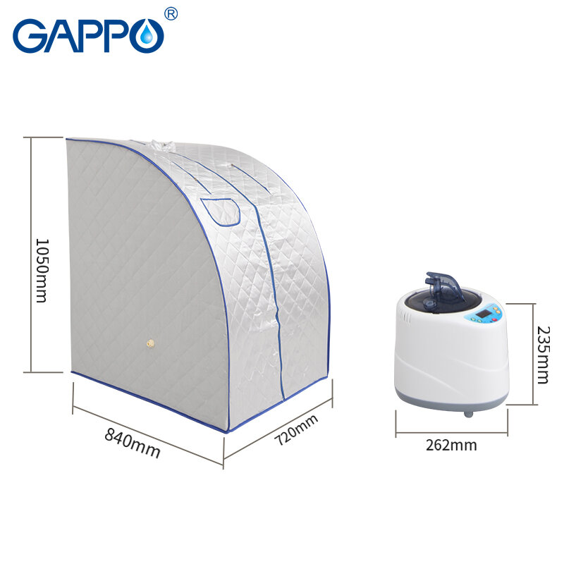GAPPO – Sauna à vapeur portable, effet bénéfique pour la peau, perte de poids, Calories, bain SPA, maison