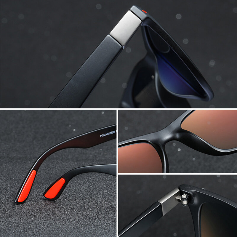 DUBERY-Gafas De Sol polarizadas para hombre y mujer, lentes De Sol deportivas De marca De lujo para conducir, UV400