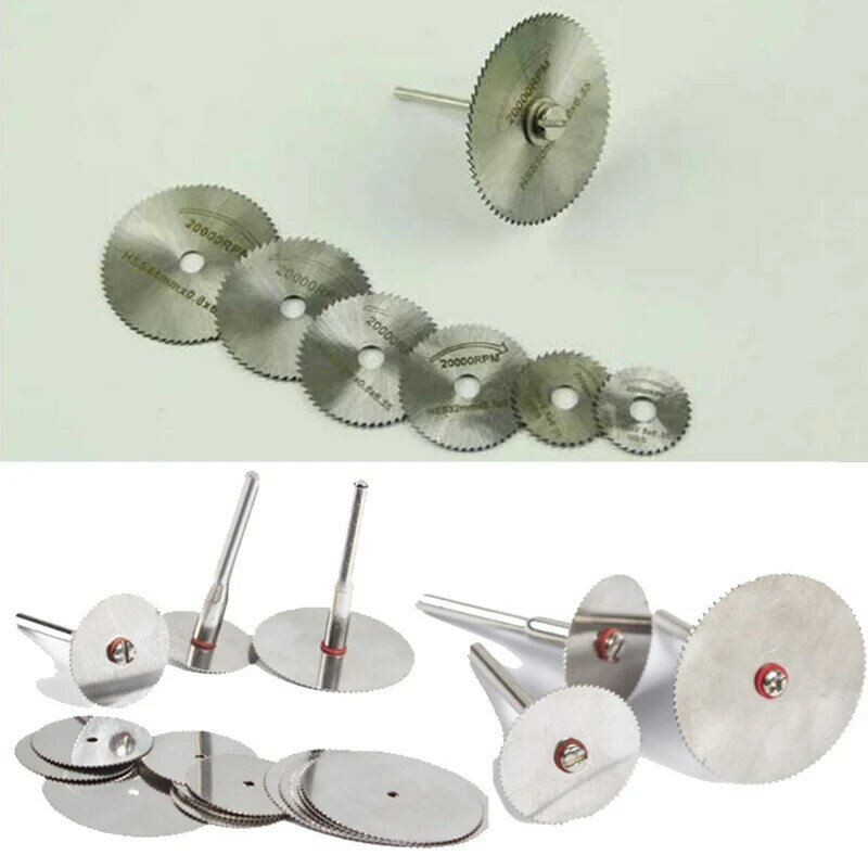 Outil rotatif dremel en métal 24 pièces, lame de scie circulaire outils de coupe dremel pour outil de menuiserie coupe livraison gratuite