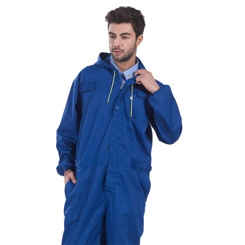 Work clothing Mens coverall repairman jumpsuits trousers working uniforms Workwear coveralls Plus Size long sleevel coveralls