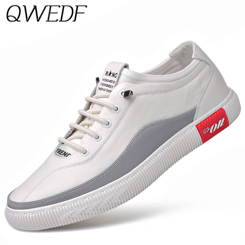 2019 Men's Shoes New Summer Fashion Lace Shoes Breathable Non-slip Men's Casual Shoes Flat Quality Walking Sneakers Shoes W1-94