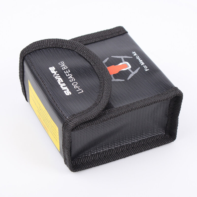 Battery Protective Storage Bag LiPo Safe Bag Explosion-proof for DJI MAVIC AIR Quadcopter (Hold 2 Batteries)