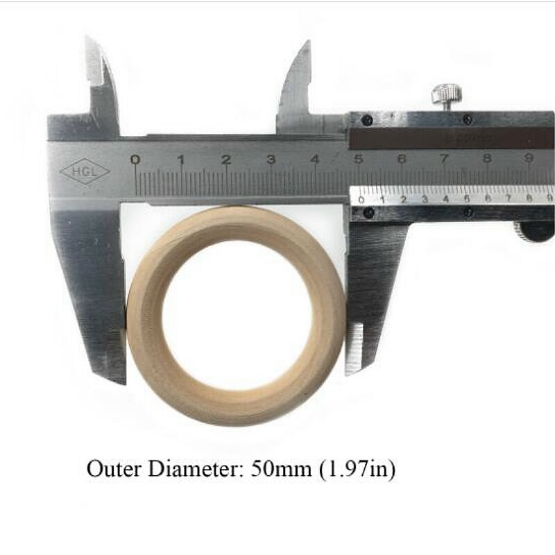 Детское деревянное кольцо для прорезывания зубов ZXY9637, 20 шт./компл., 60 мм/65 мм/70 мм