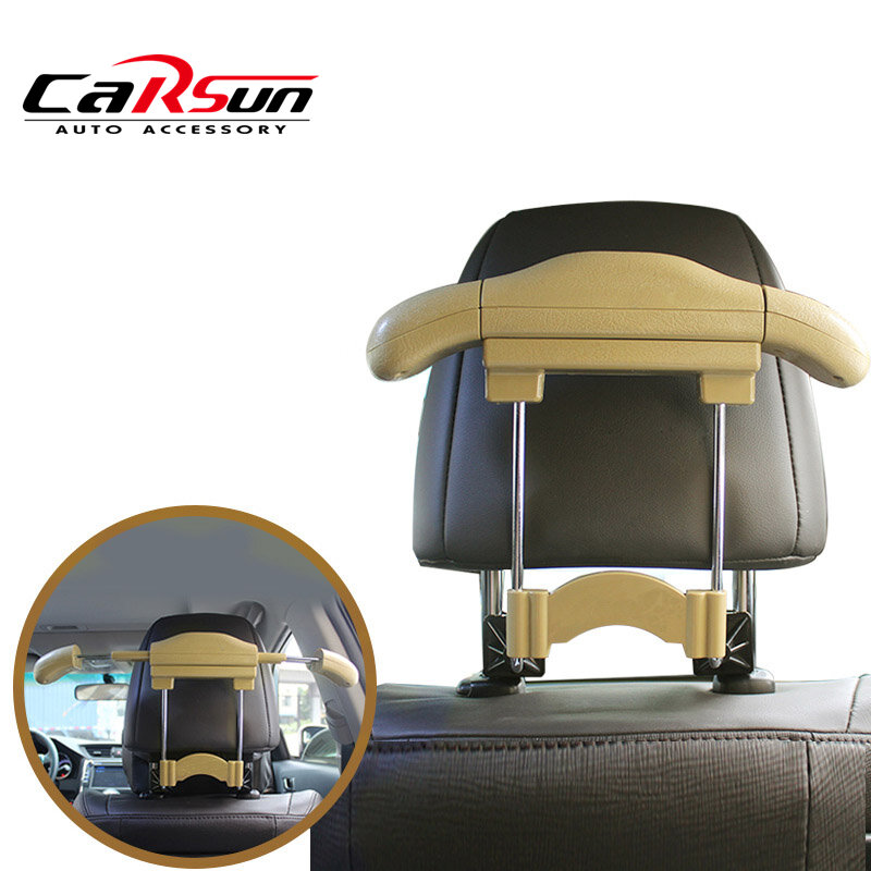 Reposacabezas para asiento de coche, percha para abrigo, ropa, chaqueta, trajes, camisas, organizador, soporte, accesorios para Interior de coche, suministros