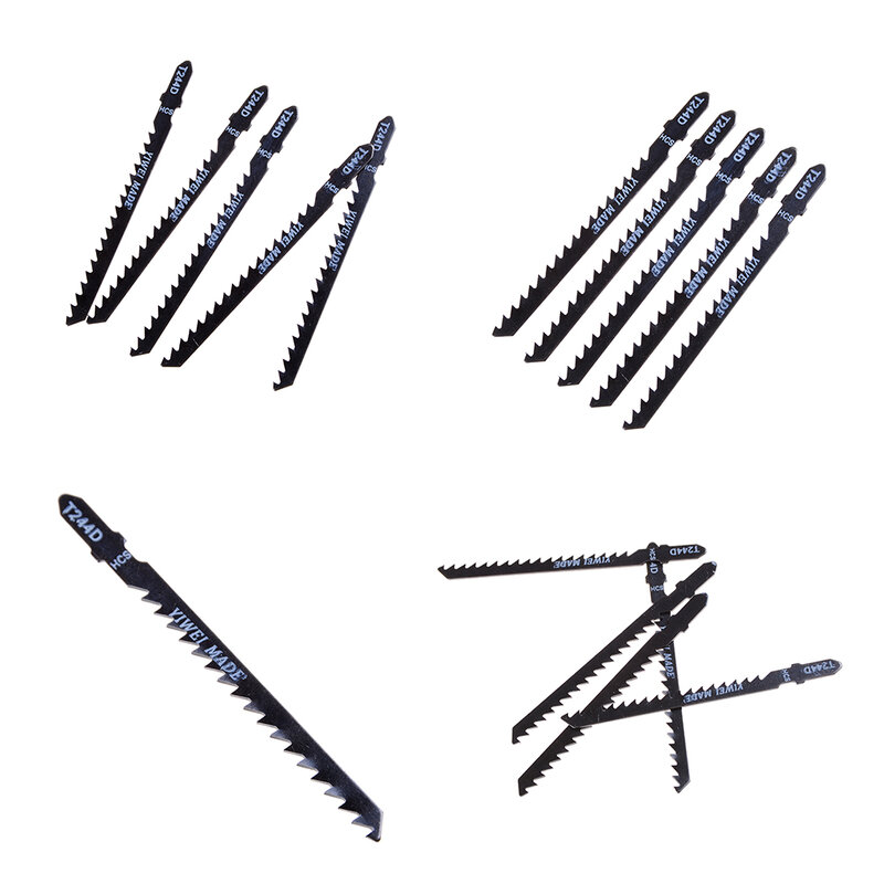 5 Buah/Lot Jig Saw Blades untuk Memotong Kayu PVC Fibreboard Reciprocating Saw Blade Alat Listrik 2 Jenis