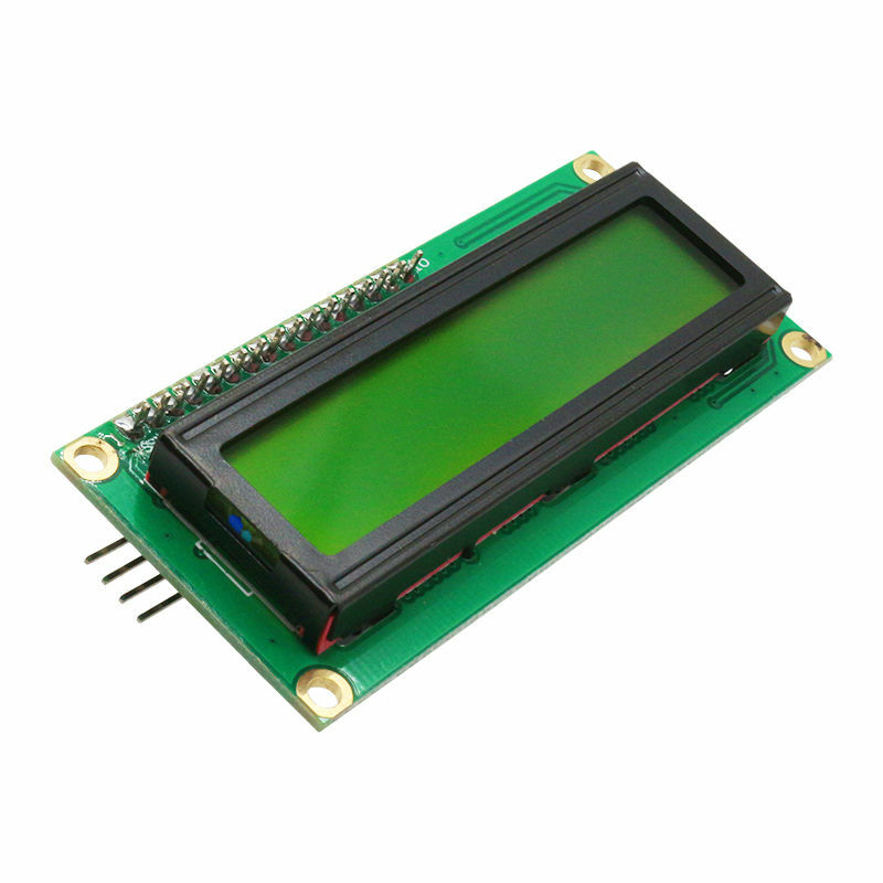 Módulo de pantalla LCD Glyduino IIC/I2C 1602, pantalla verde para Arduino