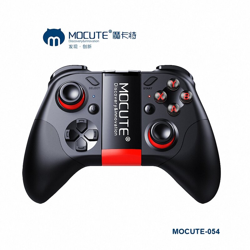 Asli Mocute 054 bluetooth gamepad Wireless permainan Menangani Controller Remote GamePad untuk samsung iphone