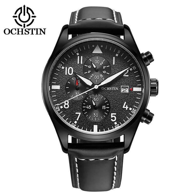 OCHSTIN znakomity zegarek męski chronograf stoper męski luksusowy zegarek kwarcowy wielofunkcyjny zegar sportowy Relogio Masculino