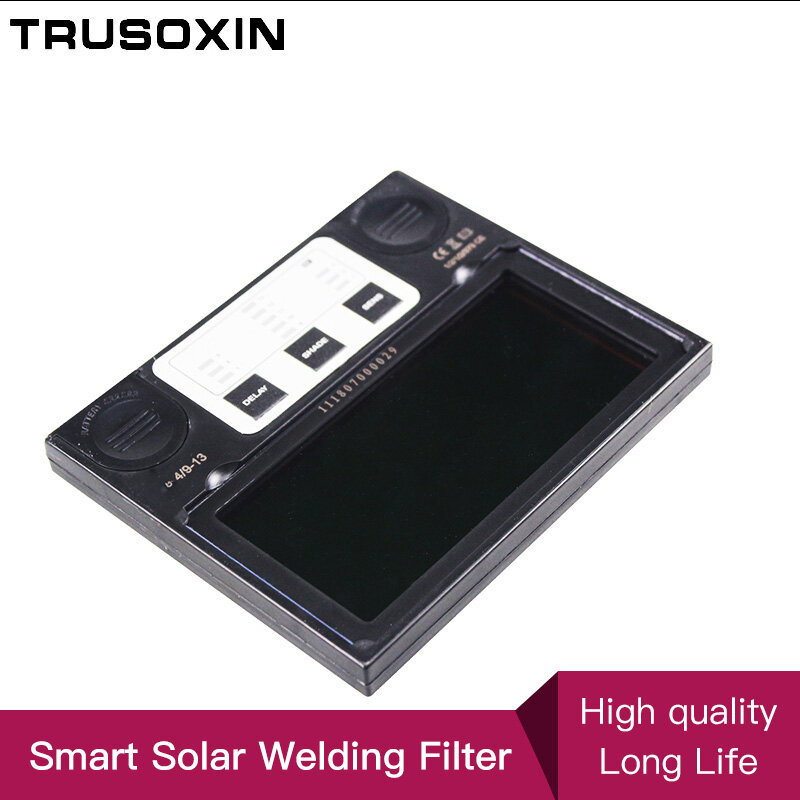 Samrt Solar LI batterie Automatische Verdunkelung TIG MIG MMA MAG Elektrische Schweißen Filter/Maske Objektiv für Schweißen Maschine