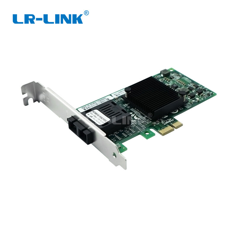 LR-LINK 9260PF PCI-E pci-express fibre Gigabit sieć Ethernet karta Lan optyczny 1000Mb serwer Adapter pulpit Intel 82576 Nic