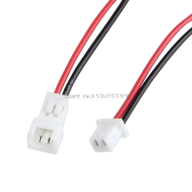 20Pair Micro JST PH 1.25 2 PIN Male Female Plug Connector With Wire Cables 100mm G08 Whosale&DropShip