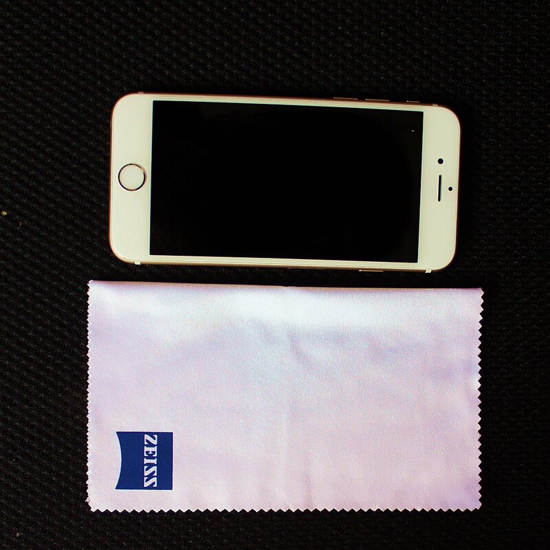 Zeiss Professional Microfiber Cloth for Lens Cleaning cloth Eyeglass Lens Sunglasses Camera Lens Cell Phone Laptop 12 counts