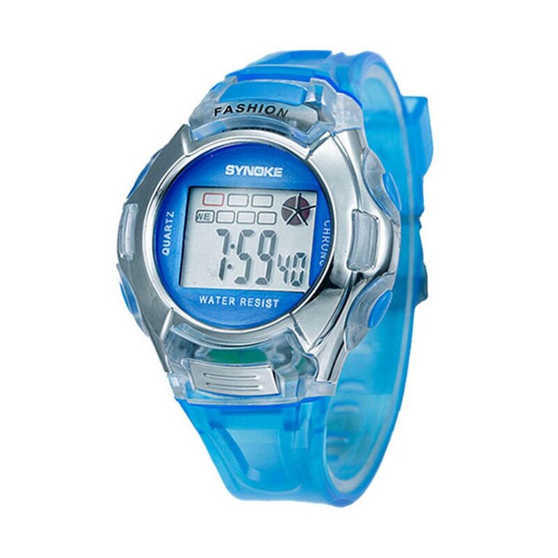 전자 시계 어린이/소년/소녀 스포츠 다기능 방수 손목 시계 디지털
