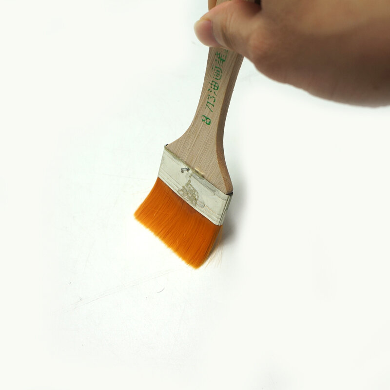 Pwb venda quente poeira limpa bga macio retrabalho anti-estática desoldering escova de náilon amarelo escova ic placa de circuito ferramenta de limpeza