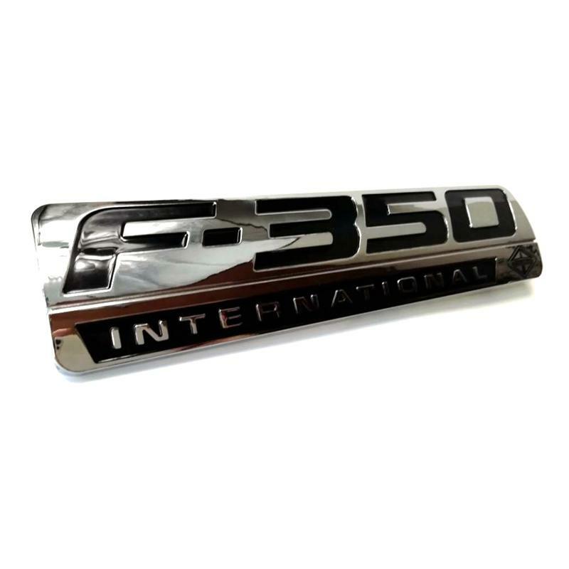 Insignia de emblema de coche internacional F350, F-350 de plástico ABS, 1 unidad, Envío Gratis