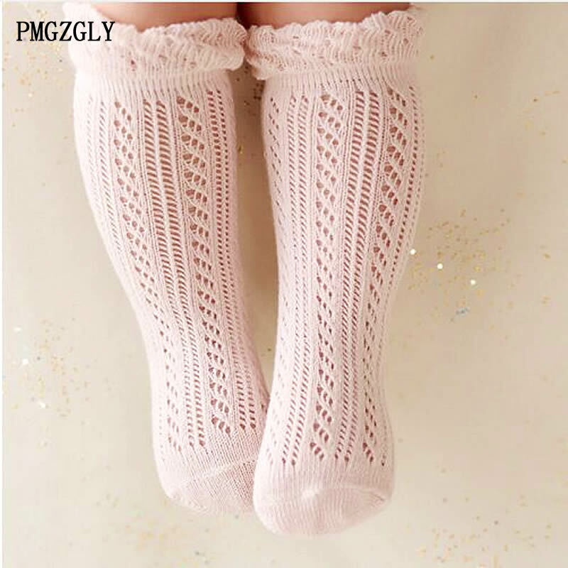 Calzini per bambina 0-5 anni calzini traspiranti in maglia di cotone per neonato calzini per neonato estivi in puro cotone