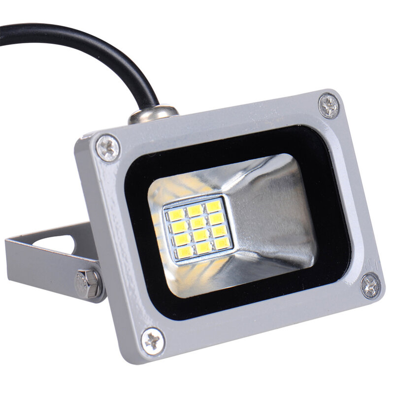 12V 10W LED 홍수 빛 방수 IP65 투광 조명 풍경 LED 야외 조명 정원 램프 따뜻한/차가운 흰색 홍수 램프