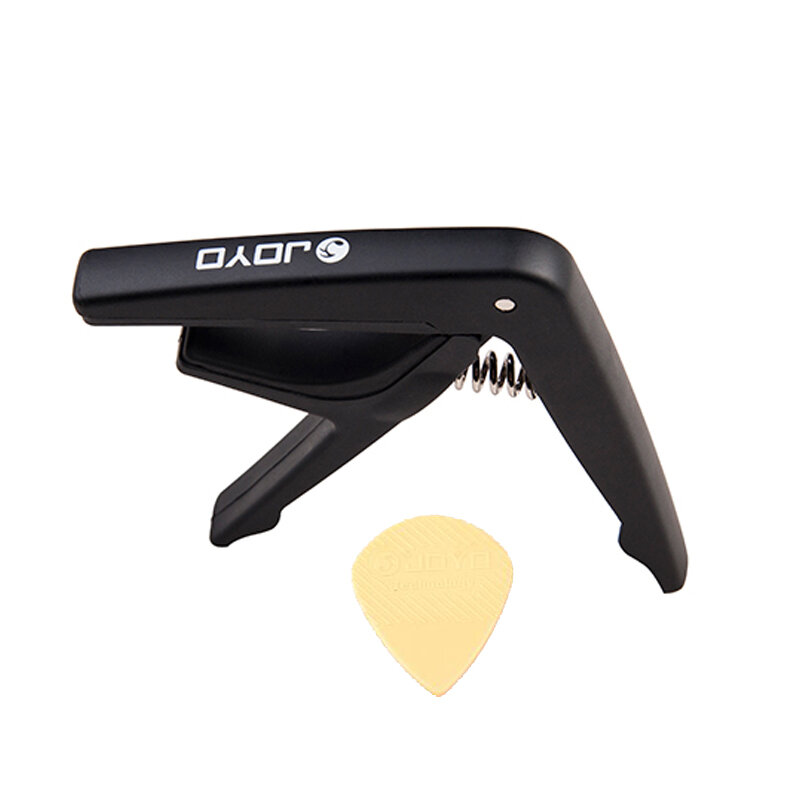 JOYO JCP-01 Colorful Plastic Guitar Capo for 6 String Guitars Black Silver Wood colors with picks guitarras  Free ship
