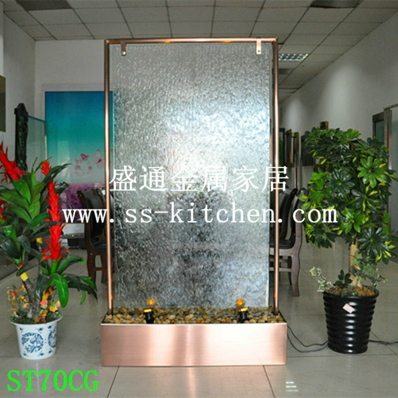 European water fountain/fengshui wheel decoration/separating screen entryway/house decoration wall /rockery waterscape