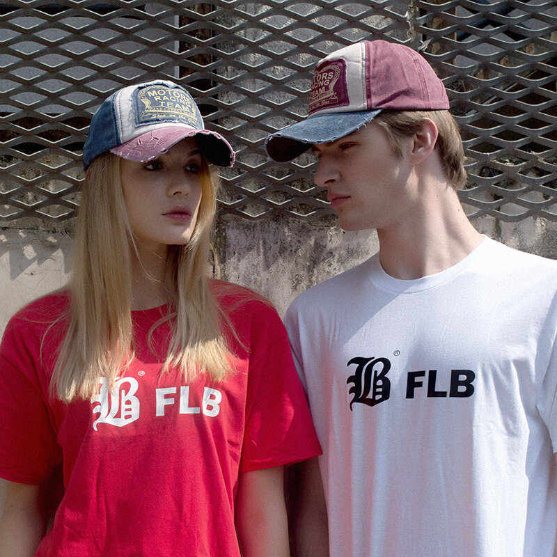 FLB-قبعة بيسبول من القطن بسعر الجملة, قبعات هيب هوب ، ربيعية صيفية ، للرجال والنساء ، ألوان متعددة
