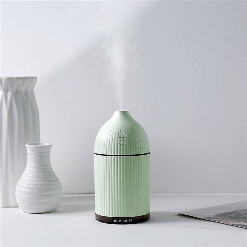 300ML nawilżacz powietrza usb dyfuzor olejków eterycznych domu aromaterapia Atomizer ultradźwiękowy nawilżacz powietrza Mist Maker z LED Light
