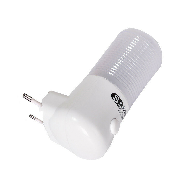 SXZM 1W Lampu Tidur 6ไฟ LED กลางคืนโคมไฟข้างเตียงผนังซ็อกเก็ต EU/US ปลั๊ก AC 110-220V ไฟประดับบ้านสำหรับ Kado Bayi
