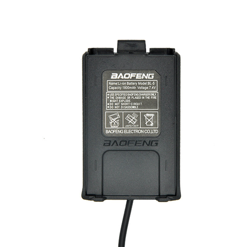 Baofengバッテリーエリミネーター車の充電器ポータブルラジオUV-5R UV-5RE UV-5RA双方向ラジオ12-24vトランシーバーアクセサリー