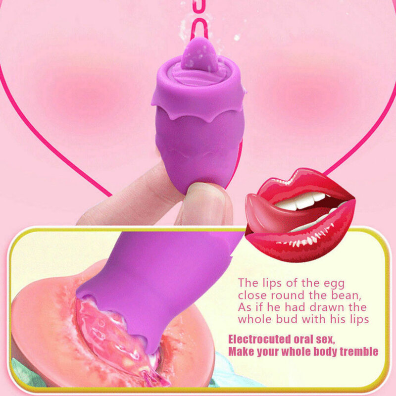 11โหมดลิ้น Vibrators Vibrator ผลิตภัณฑ์สำหรับผู้ใหญ่ Oral Clitoris Stimulator G-Spot Erotic USB เพศของเล่น