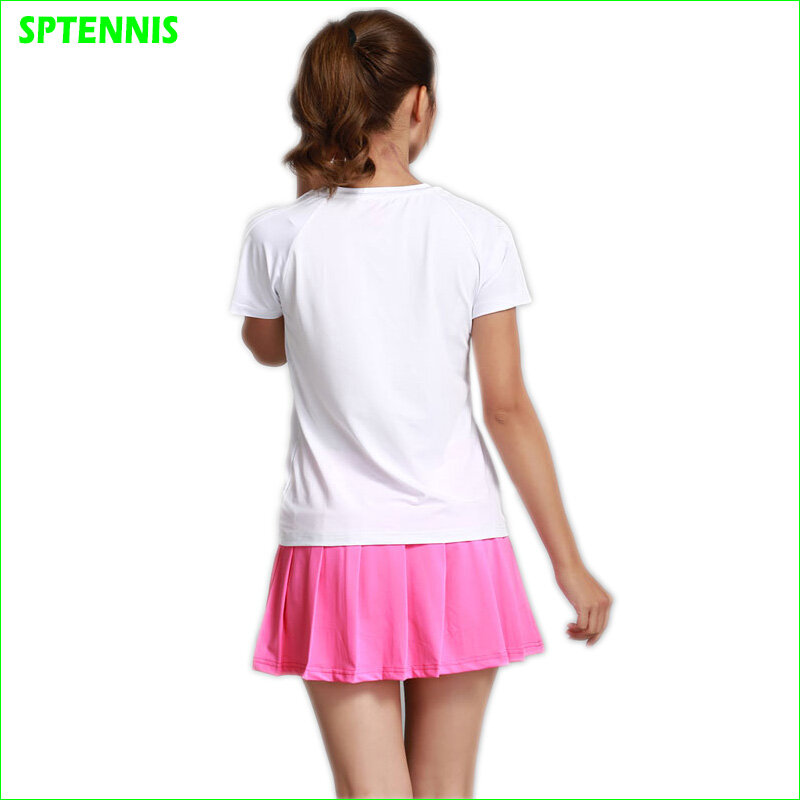 Falda de tenis profesional para mujer, pantalones cortos de secado rápido con bolsillo para pelota, para Yoga y Fitness, antiexposición, novedad de 2019