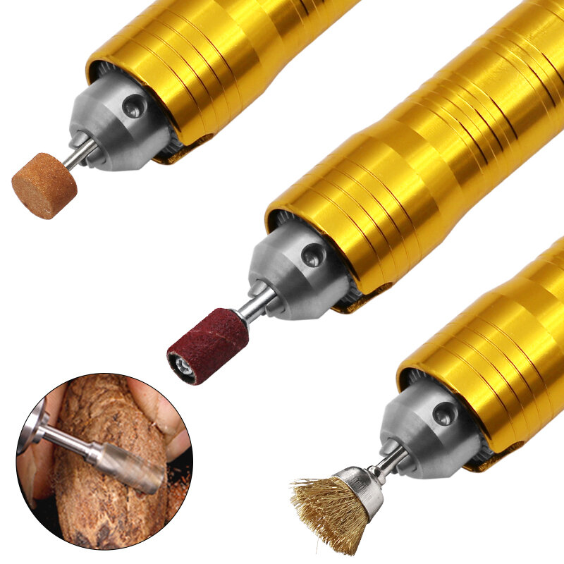 Engraver Flexible Shaft 6mm Flex Shaft Handpiece Power Tool Electric Drill Handle Chuck Separate Mini Grinder Accessories