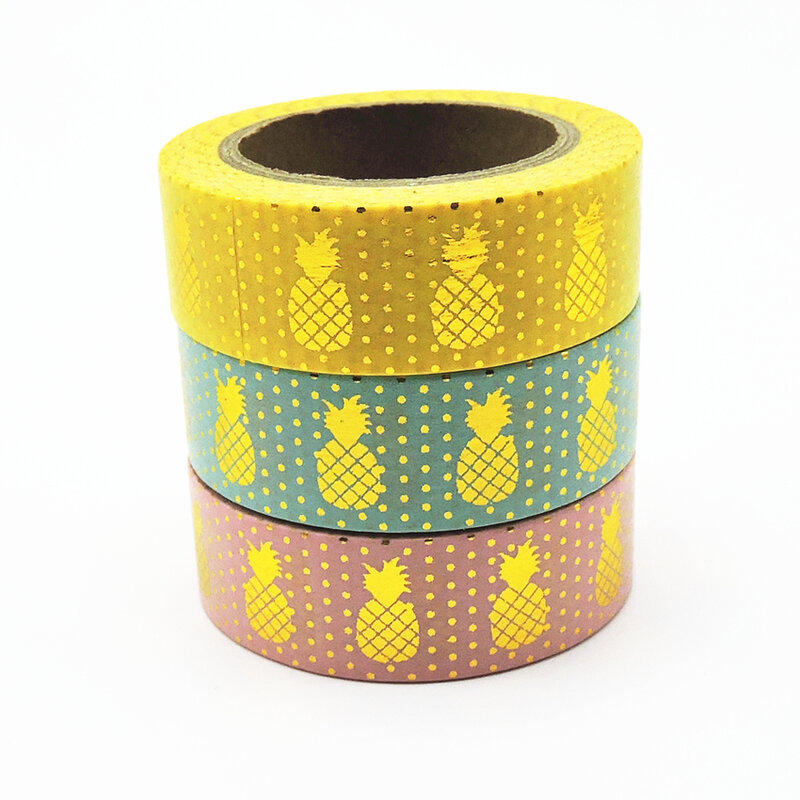 Nieuwe Folie Washi Tape Scrapbooking Gereedschap Leuke Decoratieve Japanse Briefpapier Washi Tapes Plakboek Masker