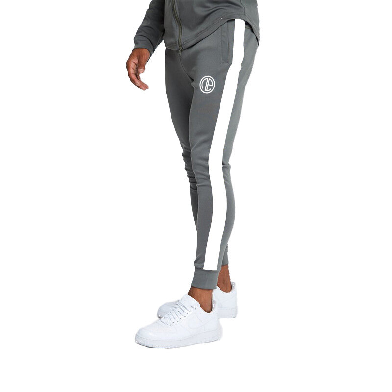 Spodnie joggery mężczyźni zima jesień odzież sportowa bieganie męskie Fitness Sport legginsy wysokiej talii spodnie dresowe męskie spodnie do biegania