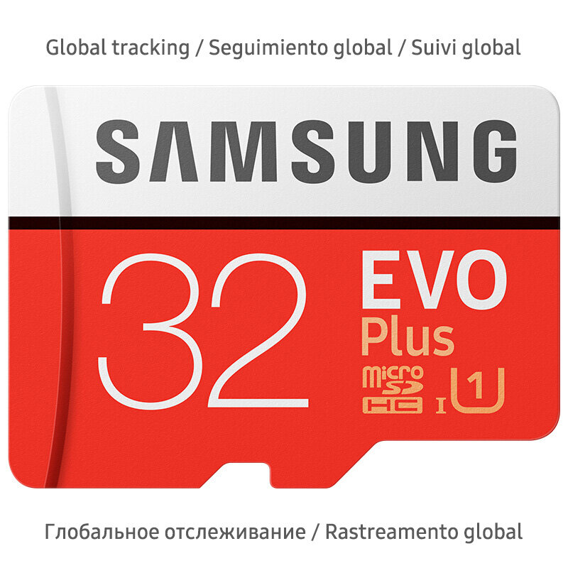 SAMSUNG-tarjeta microsd de 256G, 128GB, 64GB, 32GB, hasta 60 Mb/s, Clase 10, U3/U1, EVOPlus