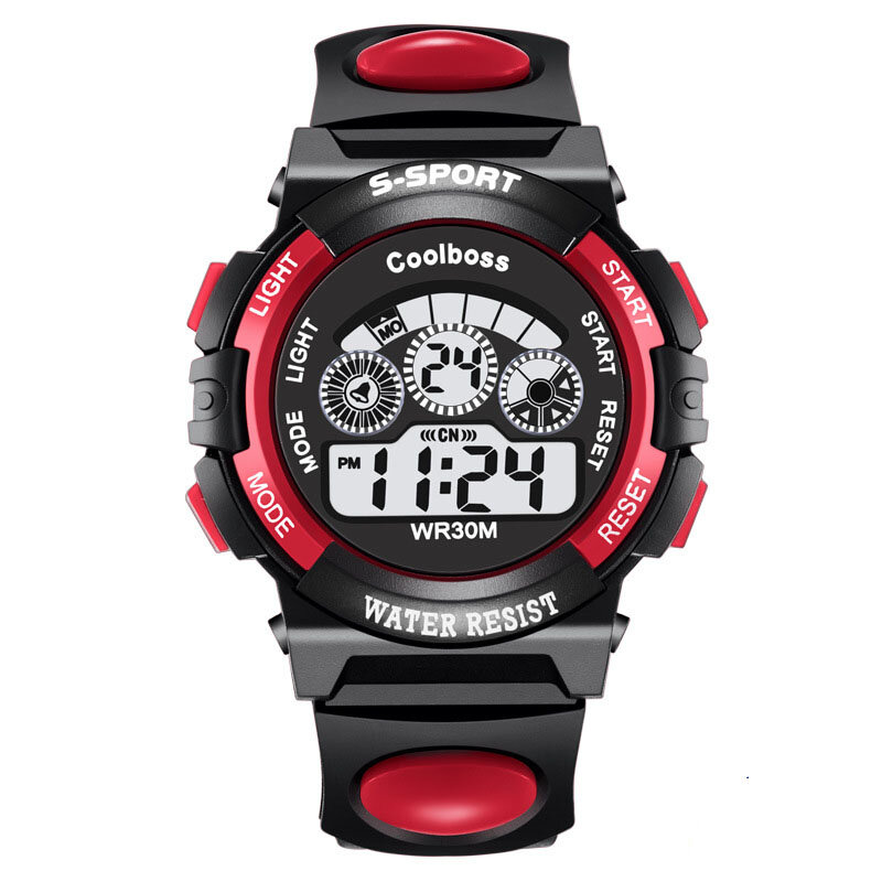 แบรนด์หรูใหม่ซิลิโคนกีฬาดิจิตอล LED Quartz นาฬิกาผู้ชายแฟชั่นสร้อยข้อมือนาฬิกาข้อมือนาฬิกา Relogio ...