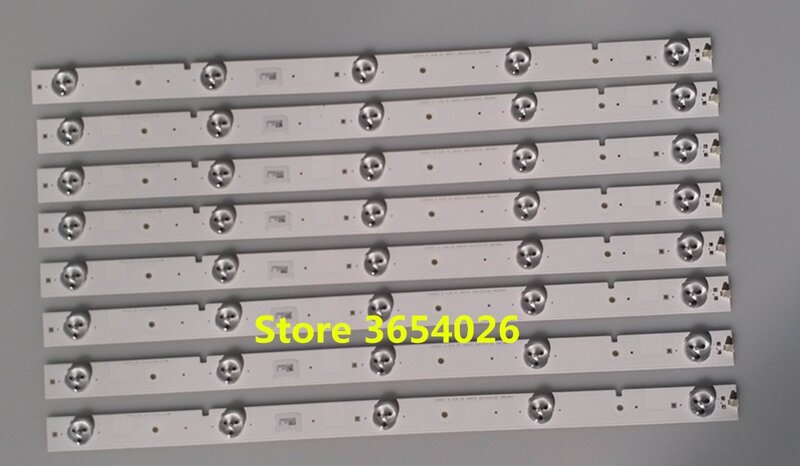 1 เซ็ต = 8 ชิ้น 100% original led backlight สำหรับ 40 นิ้ว Hisense LED40K30JD strip 2013CHI400 3228N1 05 REV1.0 130625 1 ชิ้น = 5led