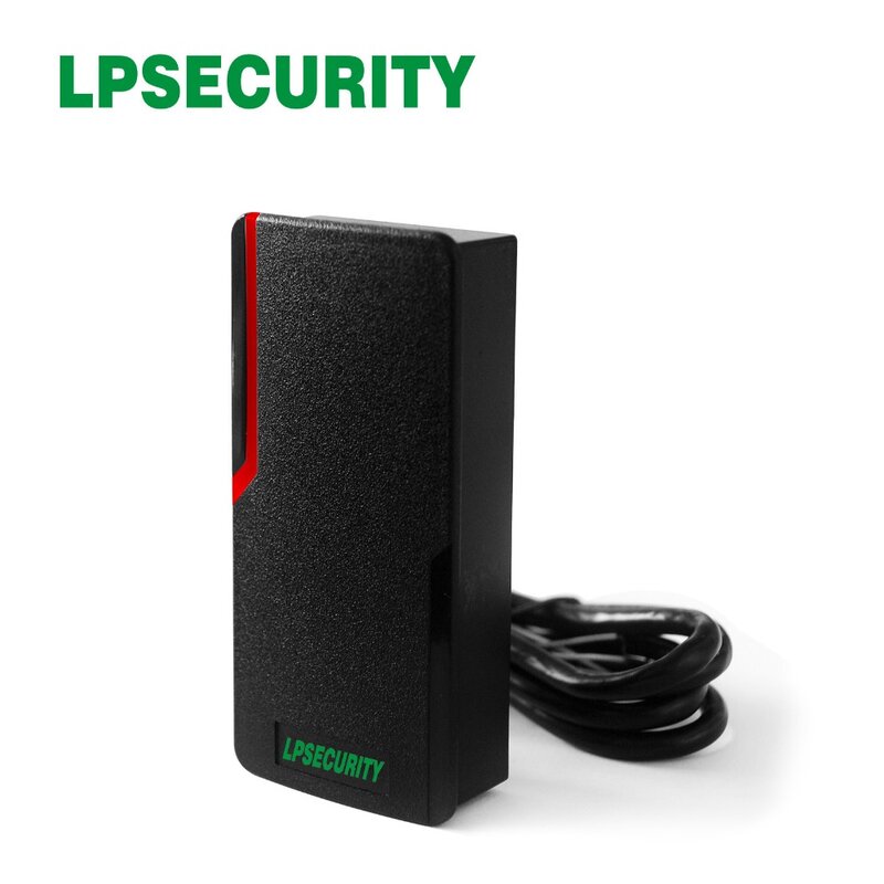 Lpsecurity rfid reader 125 khz em r2 alta qualidade à prova de intempéries ip65 seguro wiegand26