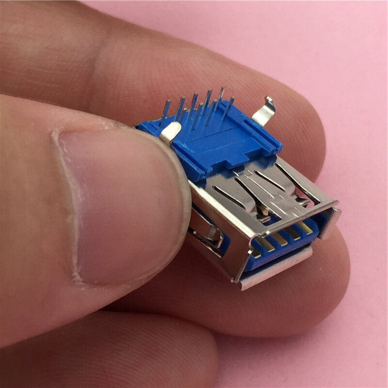 Connecteur USB 3.0 Type A femelle G46 pour Transmission de données à grande vitesse, 5 pièces/lot, livraison gratuite