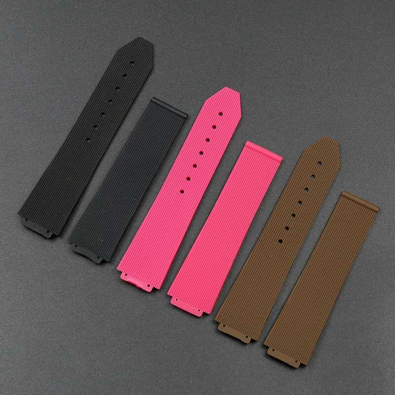 Women's silicone strap 15mm x 21mm for Hublot strap rubber strap waterproof sports watch accessories