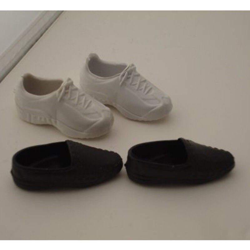 RCtown-zapatos de muñeca para novio Ken, 2 pares, accesorios de moda, zapatillas, juguete para bebé de alta calidad