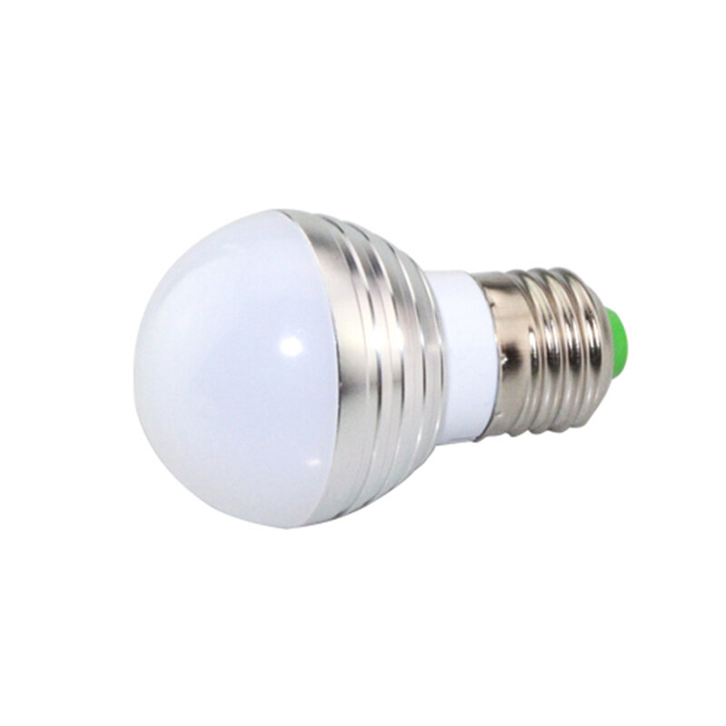 Lampe de nuit E27 E14 5W 85V-265V, 1 pièce, variable, 16 couleurs, RGB, décoration de noël, ampoule de projecteur + télécommande IR