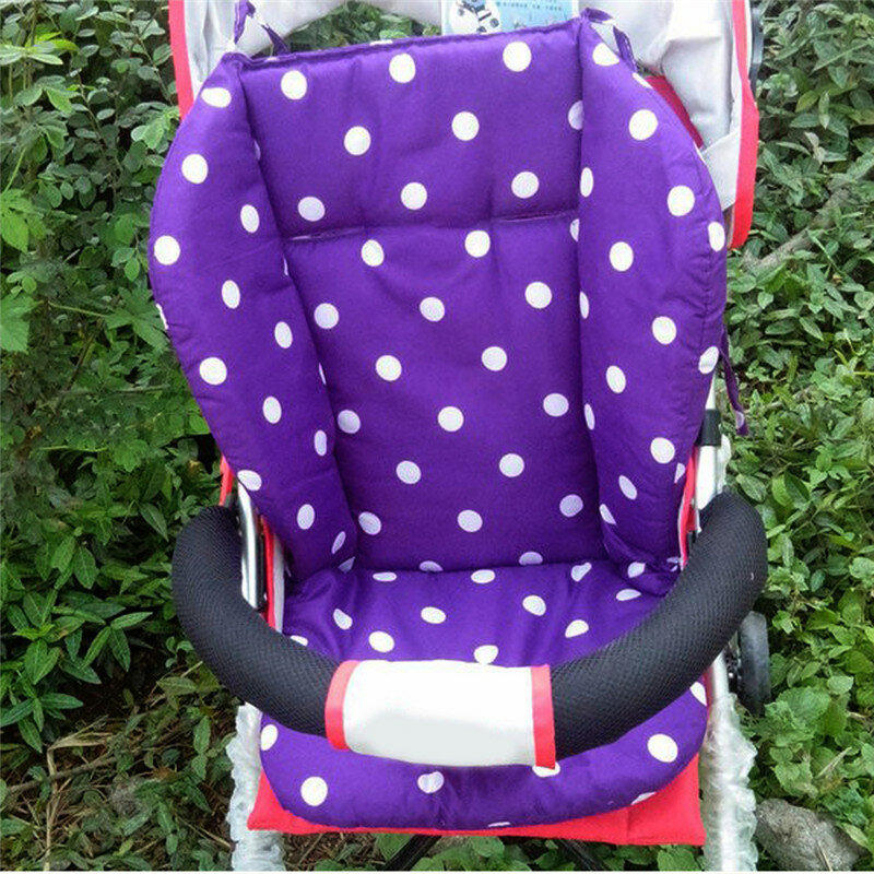 Alfombrilla de algodón para cochecito de bebé, cojín de asiento, colchones, silla alta, accesorios para cochecito