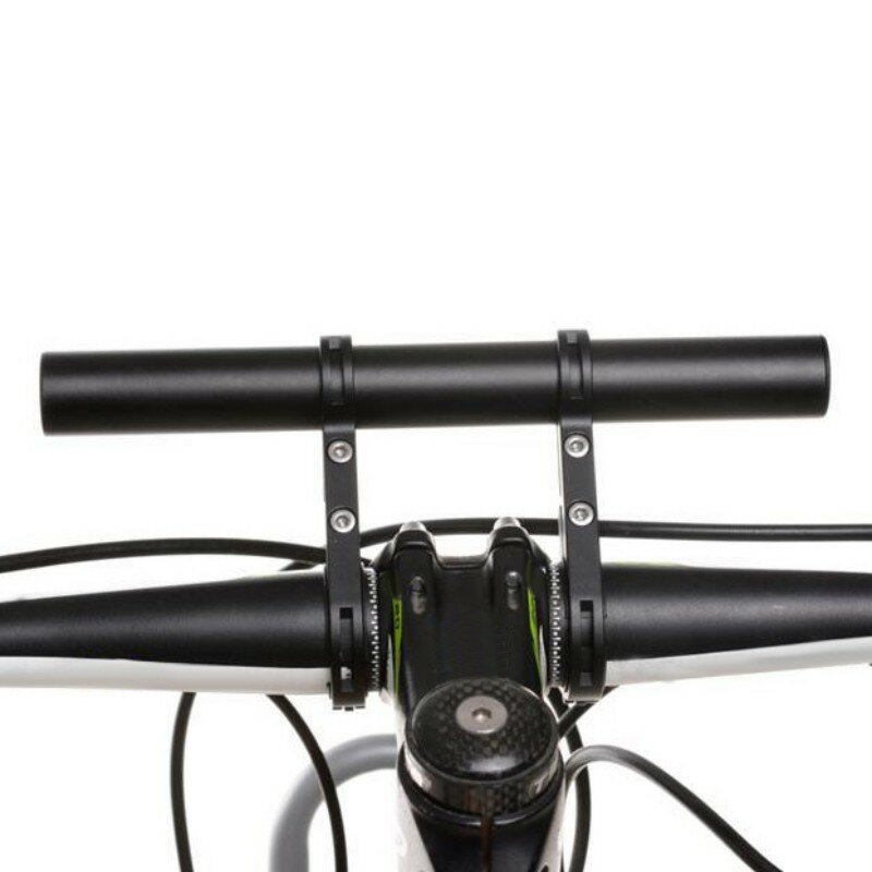 Suporte de lanterna de bicicleta, extensor de tubo de carbono para guidão, acessórios esportivos ao ar livre para ciclismo